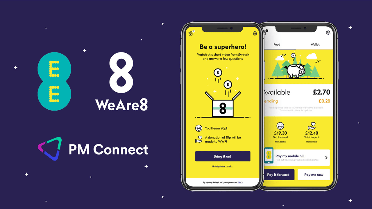 PM Connect partners with revolutionary direct-to-consumer ad platform WeAre8.