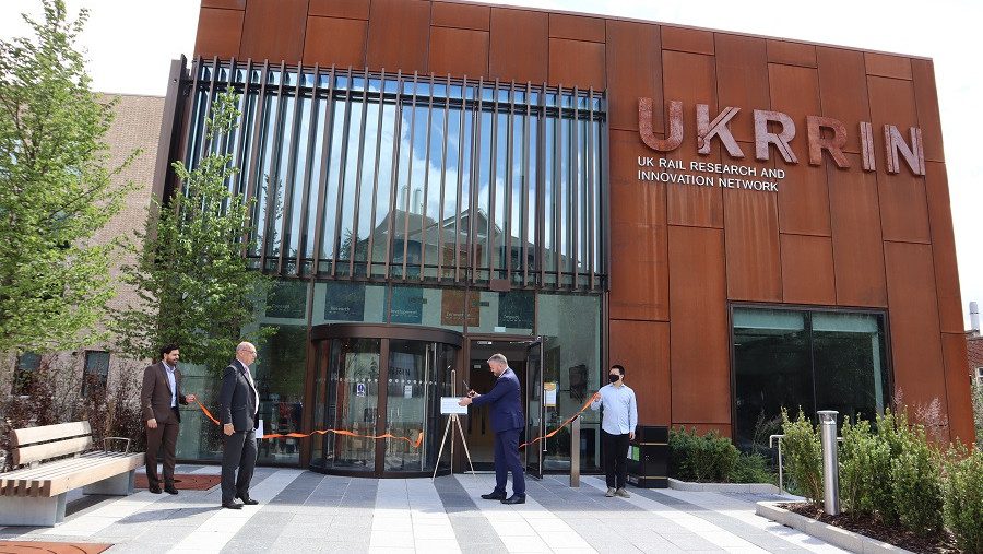 New UoB rail research building.