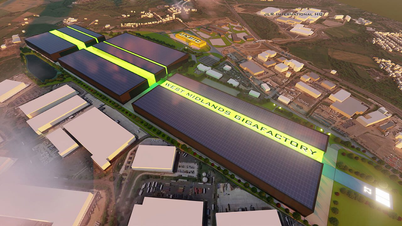 West Midlands Gigafactory Coventry.