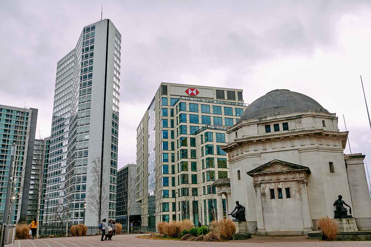 The HSBC UK Headquarters building, 1 Centenary Square