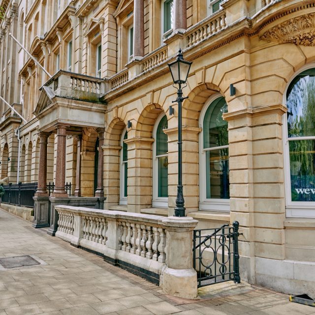 Office buildings along Colmore Row.