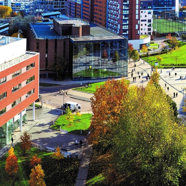 Aston University campus.