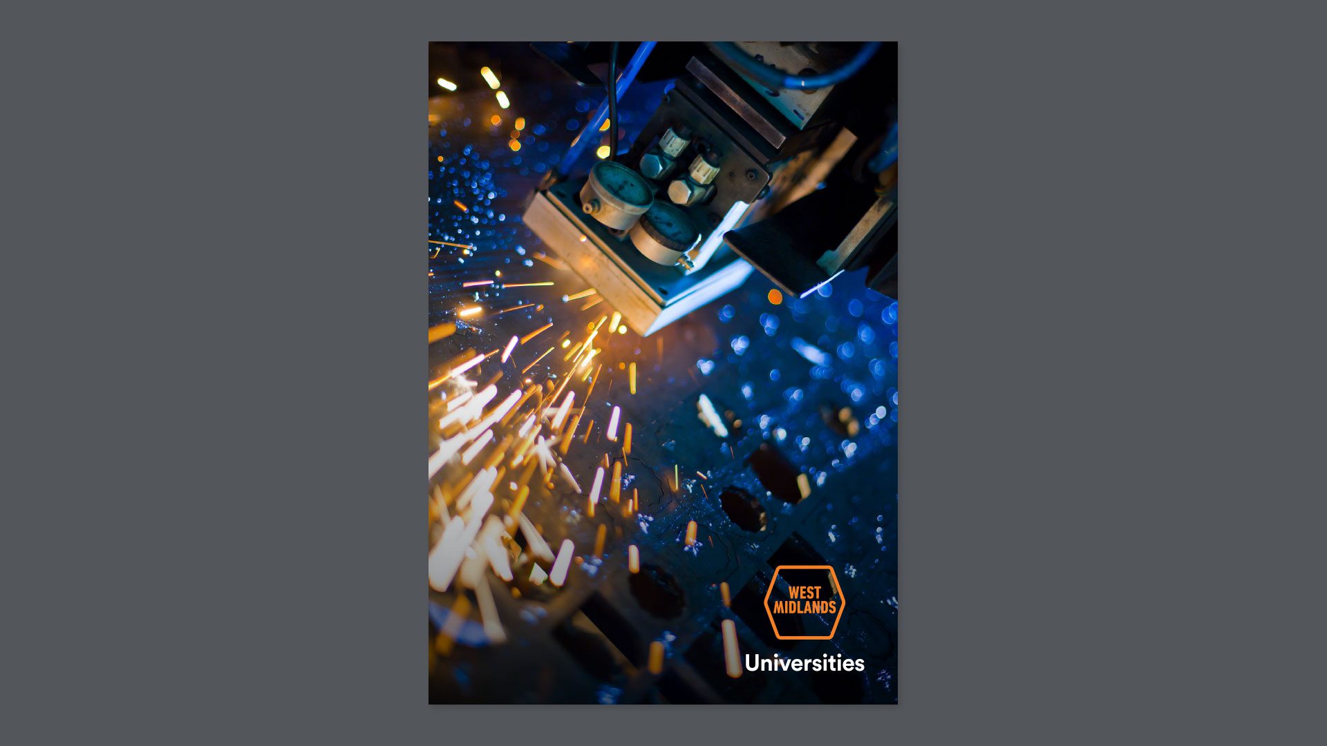 'West Midlands Universities' brochure cover.