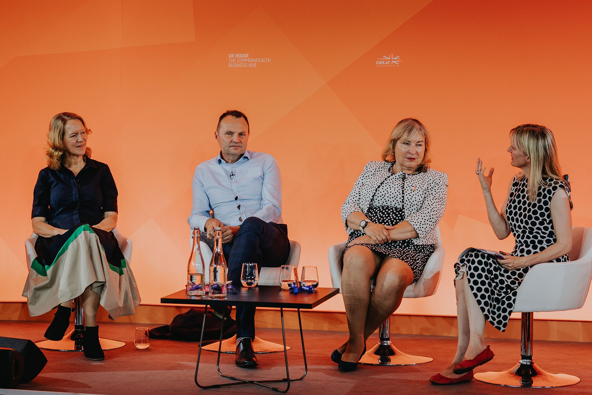 Speaking at Legacy Day were Marian Sudbury of the Department for International Trade, Adam Tickell of the University of Birmingham, and Patricia Yates of VisitBritain.