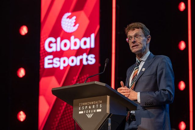 Mayor of West Midlands at Global Esports Forum Birmingham UK