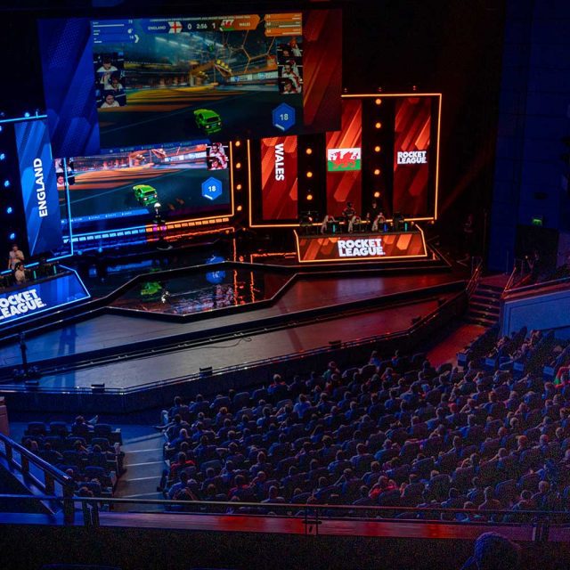Rocket League at Commonwealth Esports Championships, Birmingham UK
