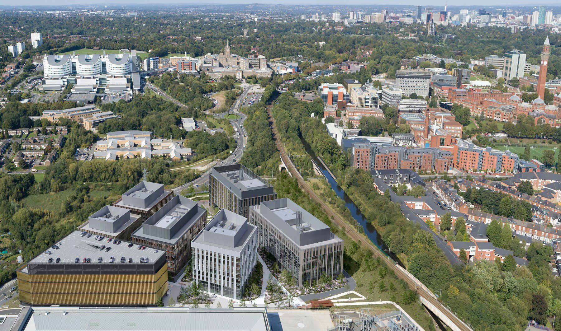 The Birmingham Health Innovation Campus is due to open at the end of 2023