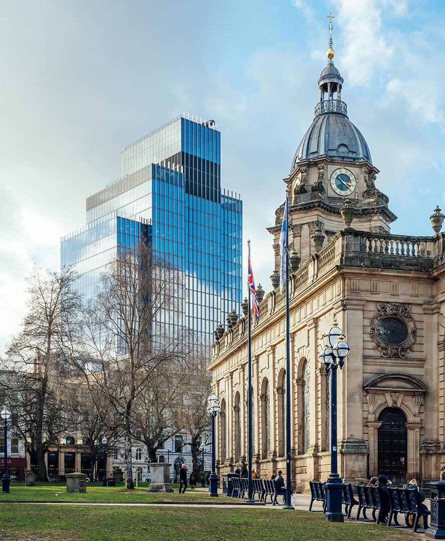 Cathedral square and 103 Colmore Row