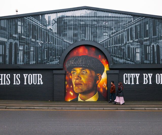 Digbeth Loc Studios Peaky mural