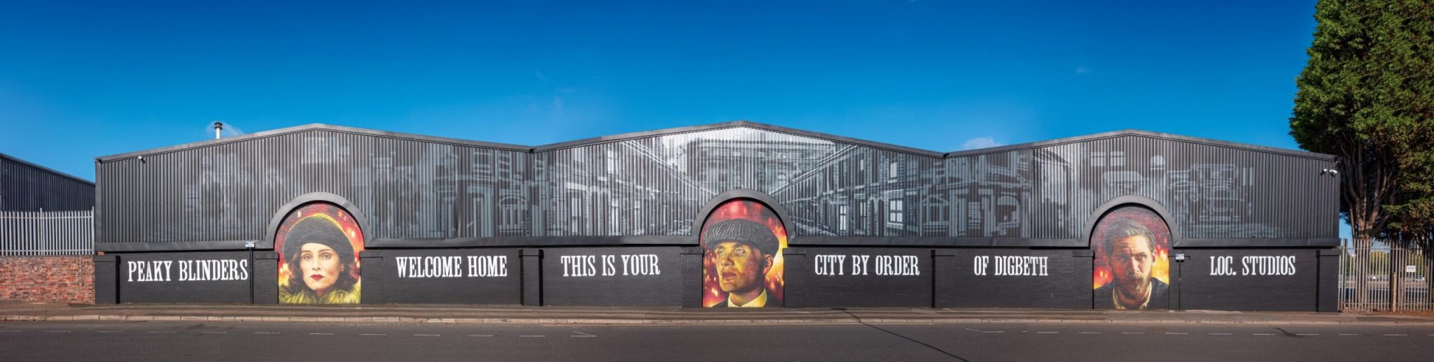 Mural at Digbeth Loc Studios
